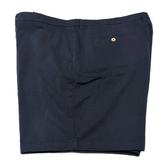 Robert Graham Shorts Mens Big & Tall Size 46 Navy Blue Twill Stretch Cotton NWT - Picture 3 of 12